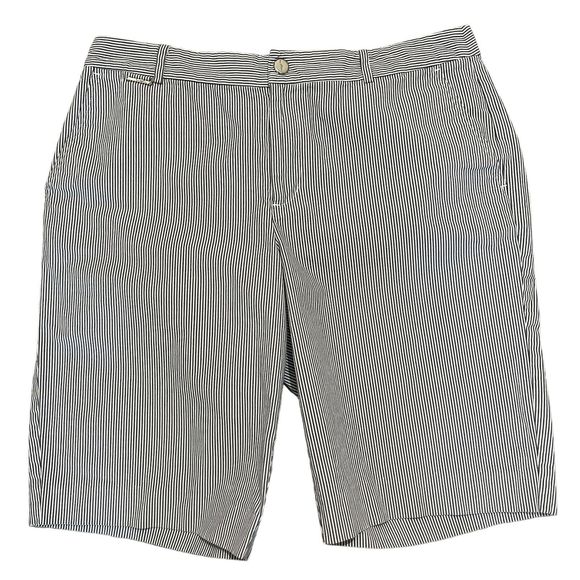 Ralph Lauren L-RL Lauren Active Size 12 Golf Beach Walking Shorts Striped - Picture 1 of 8